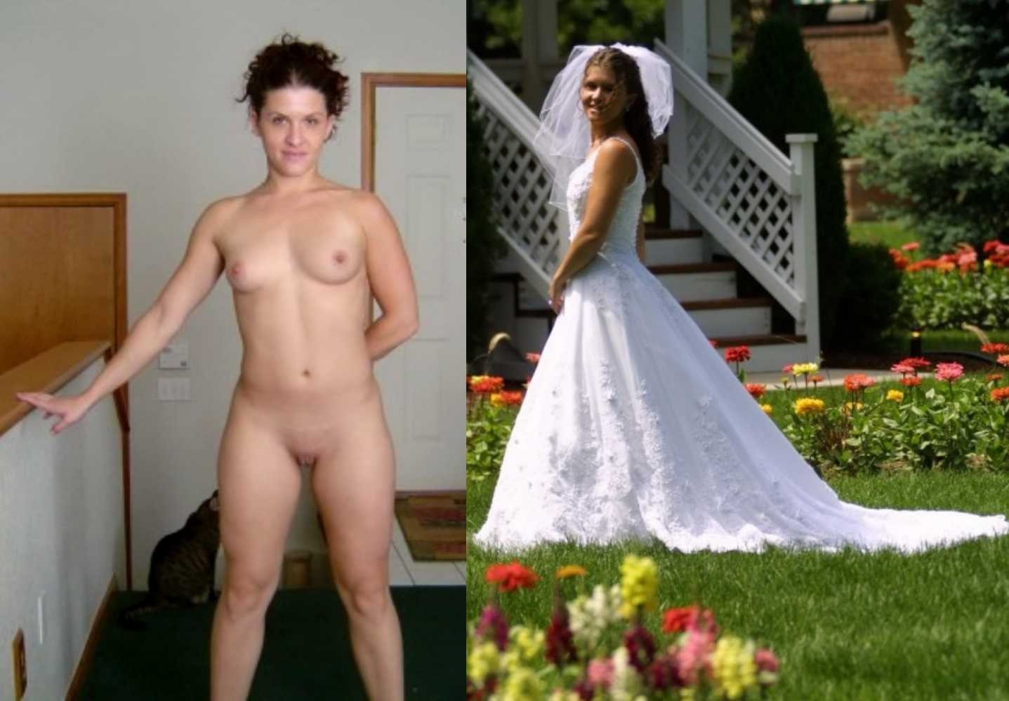 Newlywed wives nude