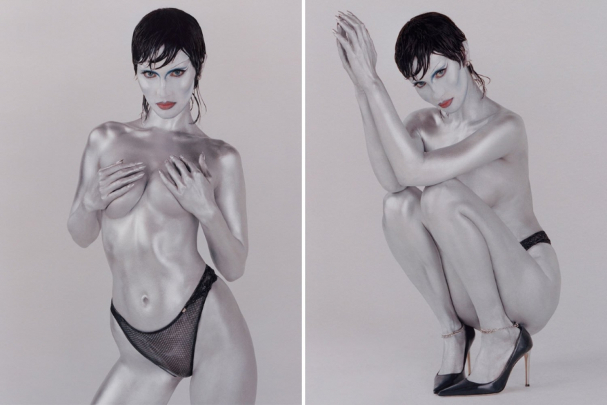 Bella Hadid топлесс