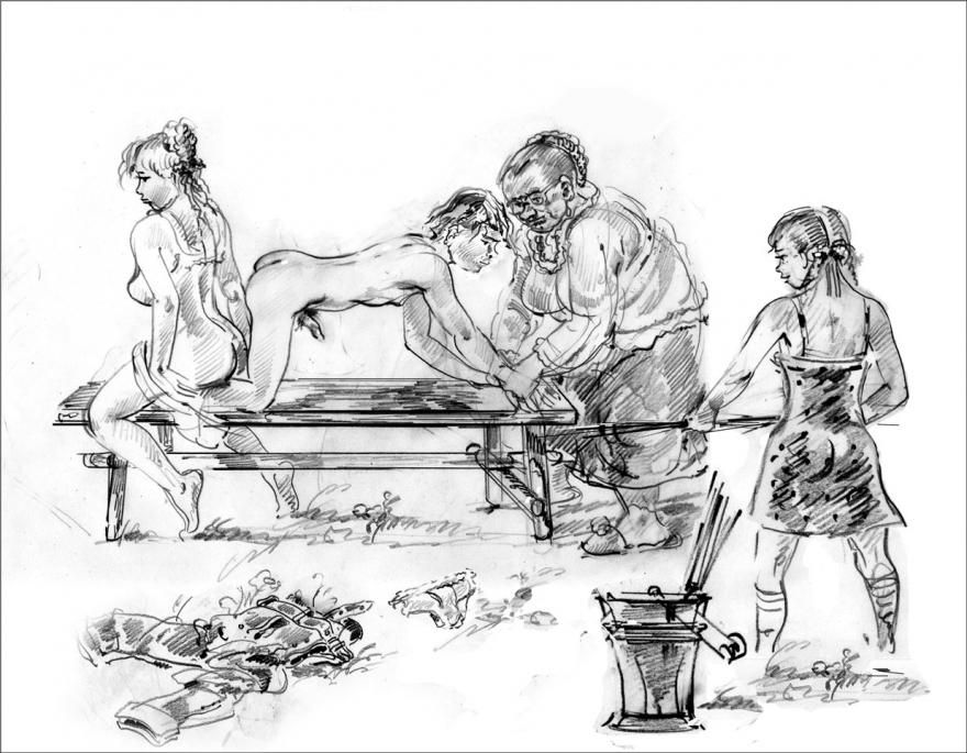 Эротические рисунки порки