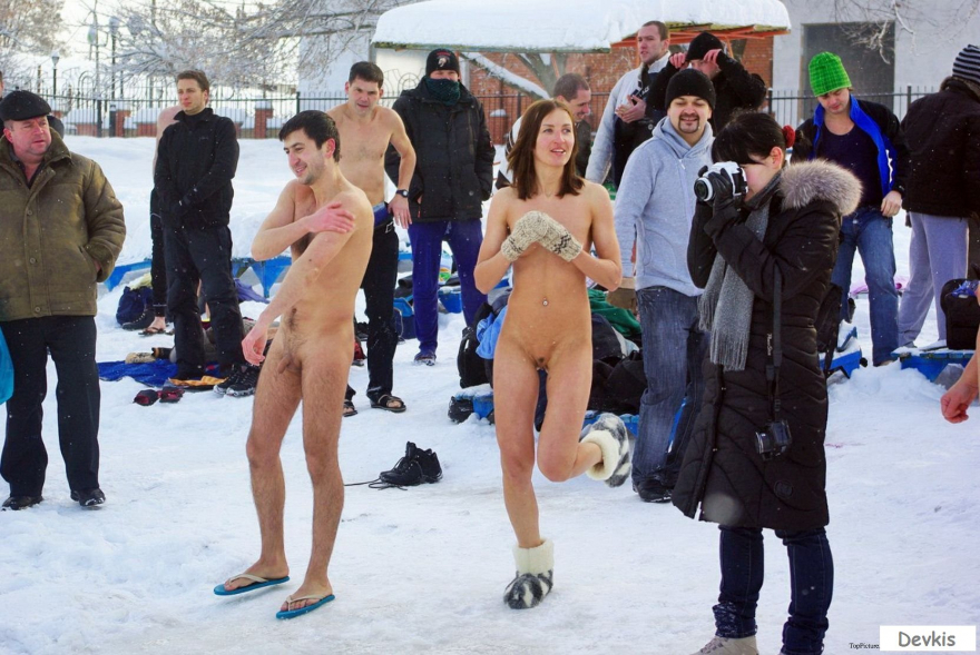 Голые мужики на крещение