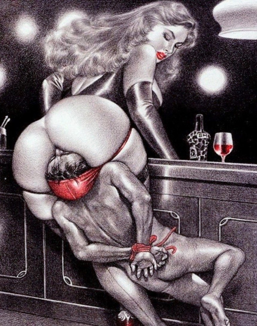 Лесби рисунки карандашом
