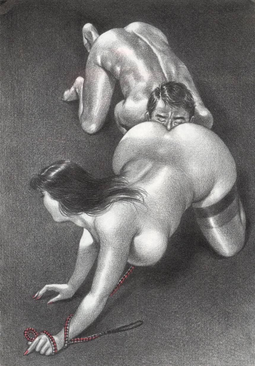 Лесби рисунки карандашом