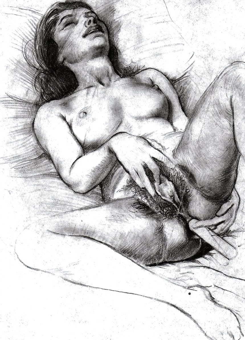 Эротические рисунки карандашом