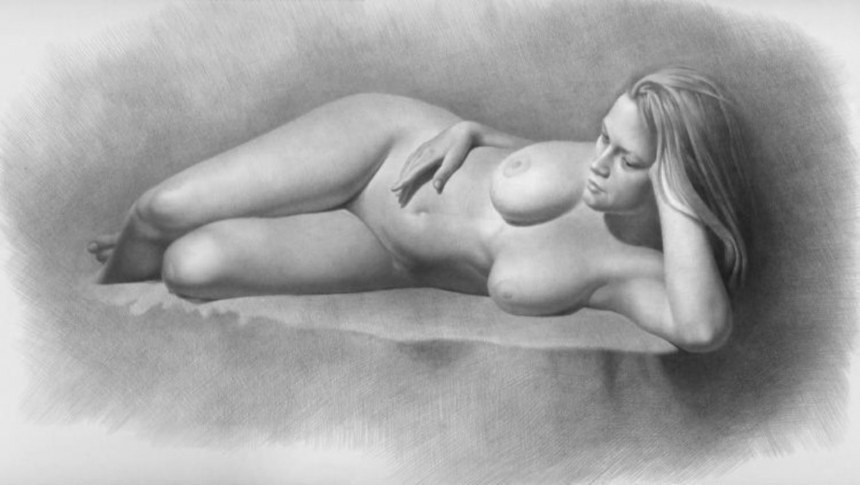 Эротические рисунки.Марк Блантон.