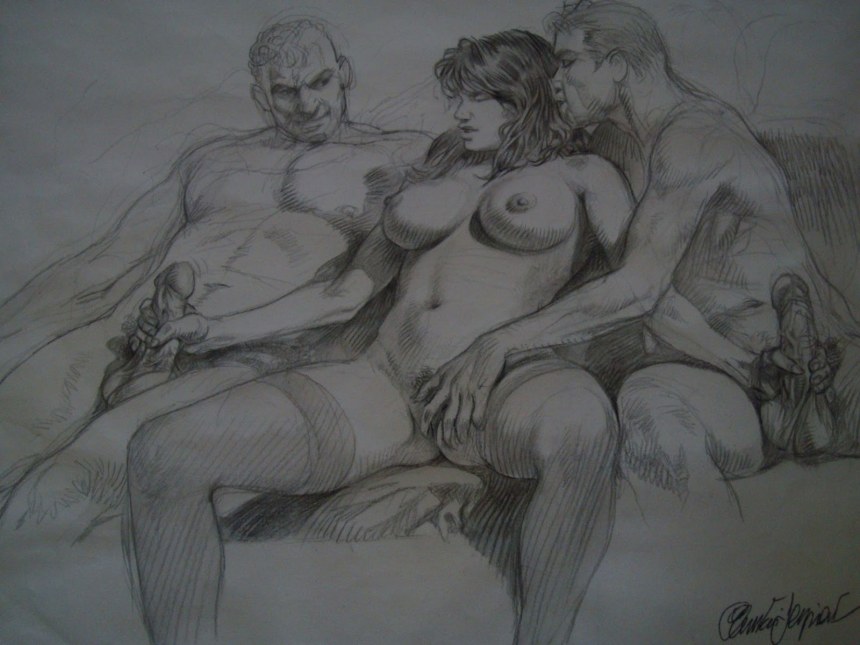 Эротические рисунки мжм