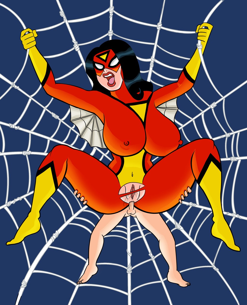 Секс черний девушка паук (81 фото) .