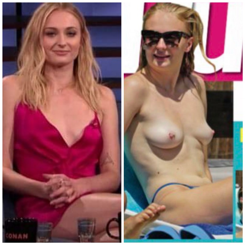 Sophie Turner topless