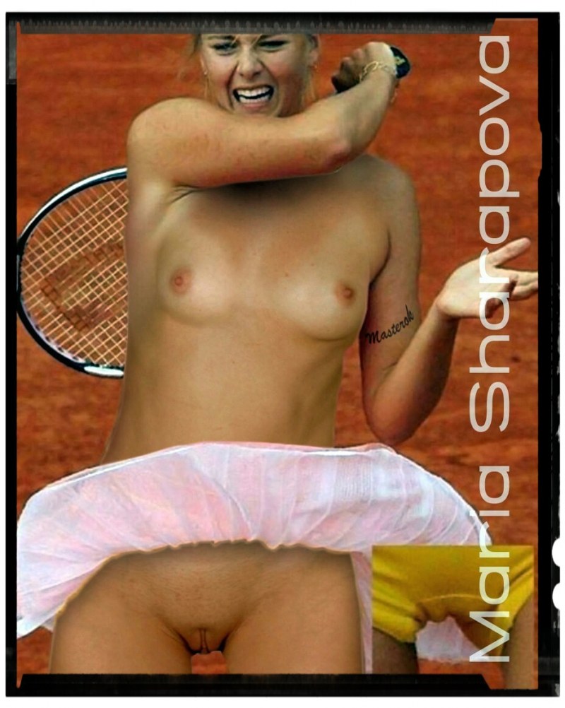 Maria Sharapova голая на корте
