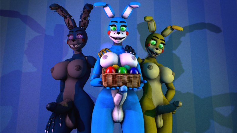 Хентай ФНАФ той Бонни SFM