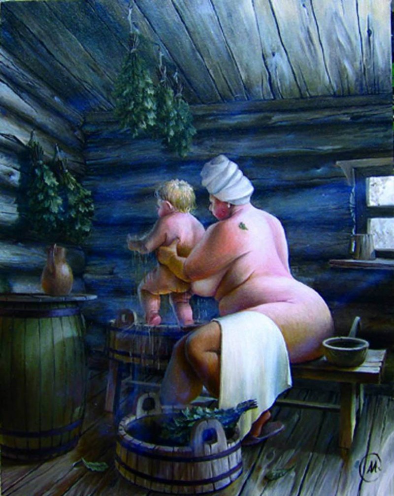Голые мультяшные толстухи
