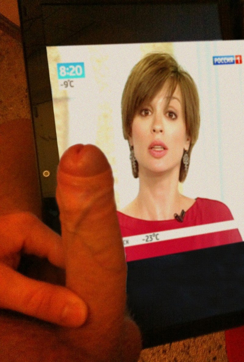 Ведущая Ирина Муромцева ню