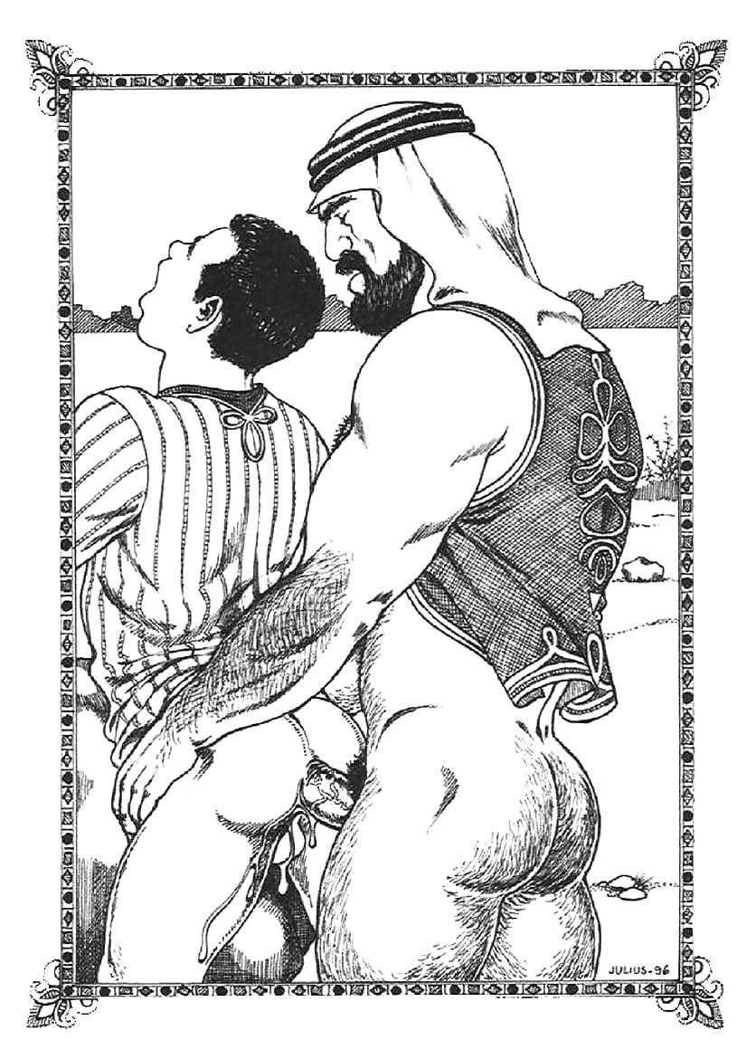 рисованная гей эротика фото 34
