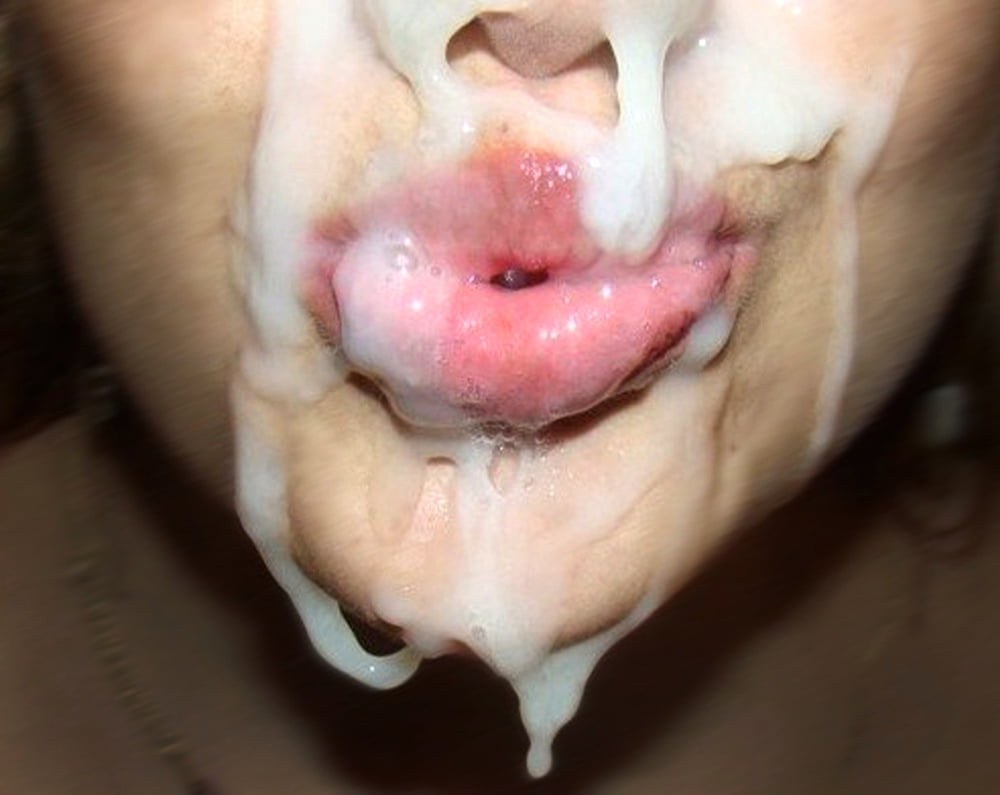 сперма на губах и письке фото 8