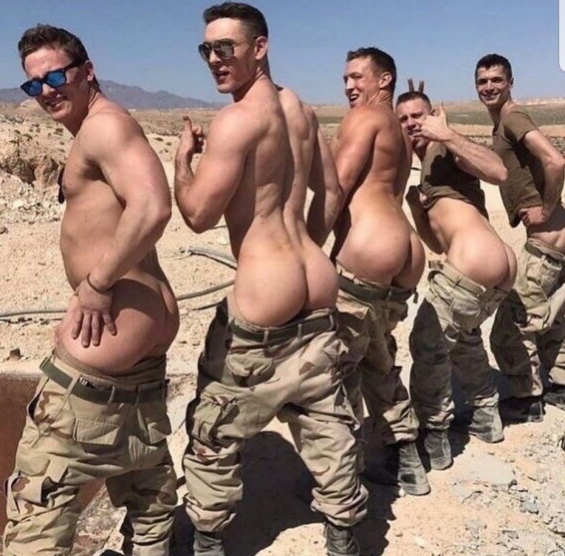 Голые американские военные парни