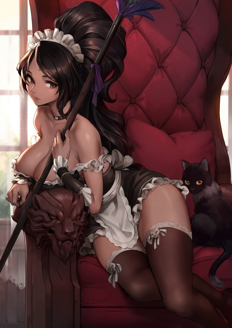 Sakuya Izayoi в колготках хентай