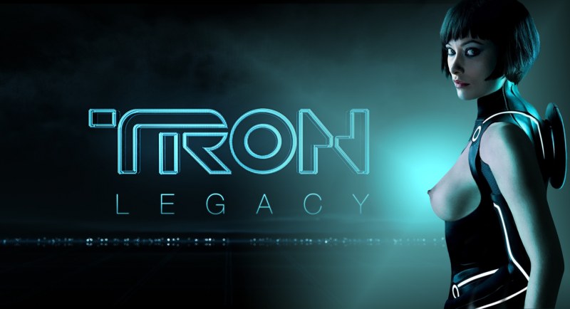 Tron Legacy hentai Оливия Уайлд