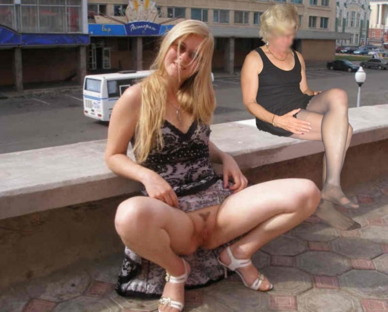 Красивые девушки без трусов