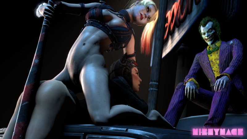 Batman Arkham City Харли Квинн xxx