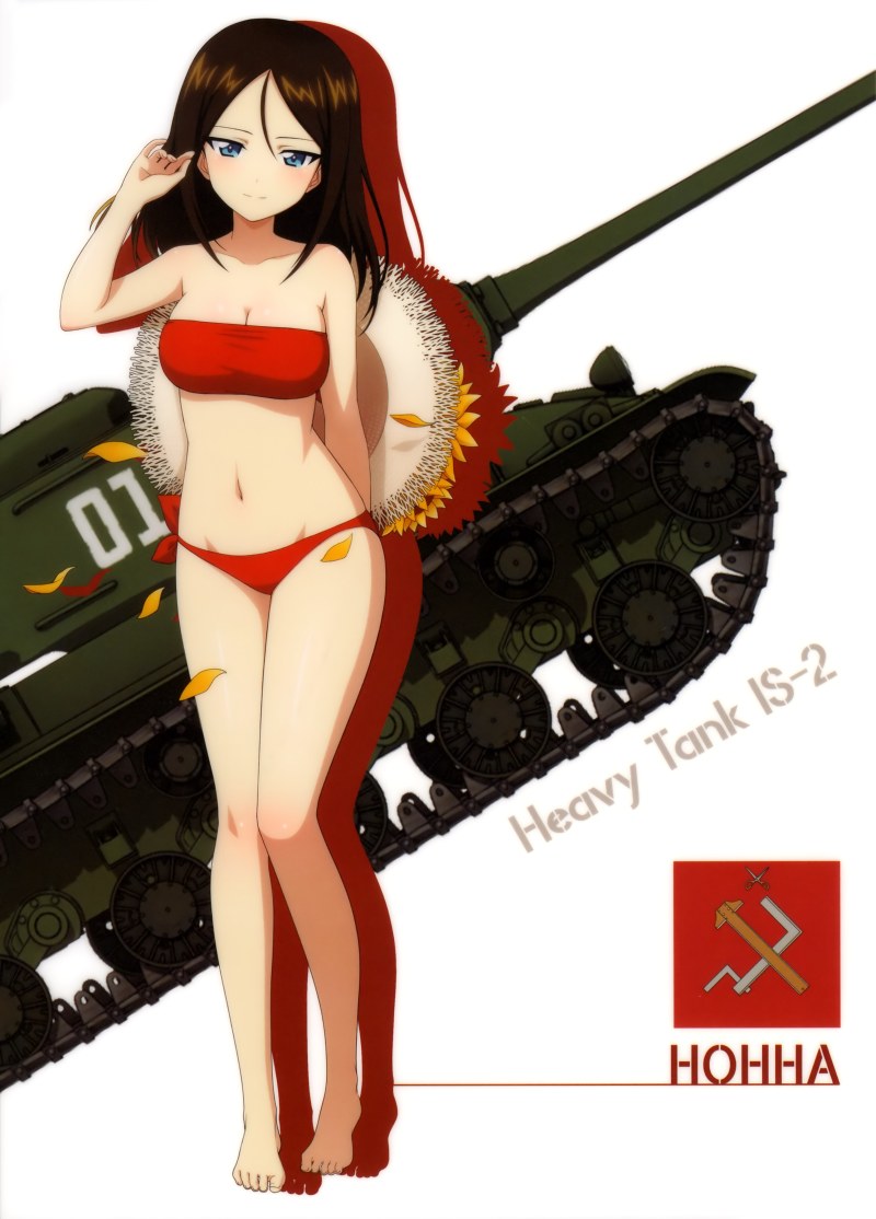 Аниме танкистки Эрика