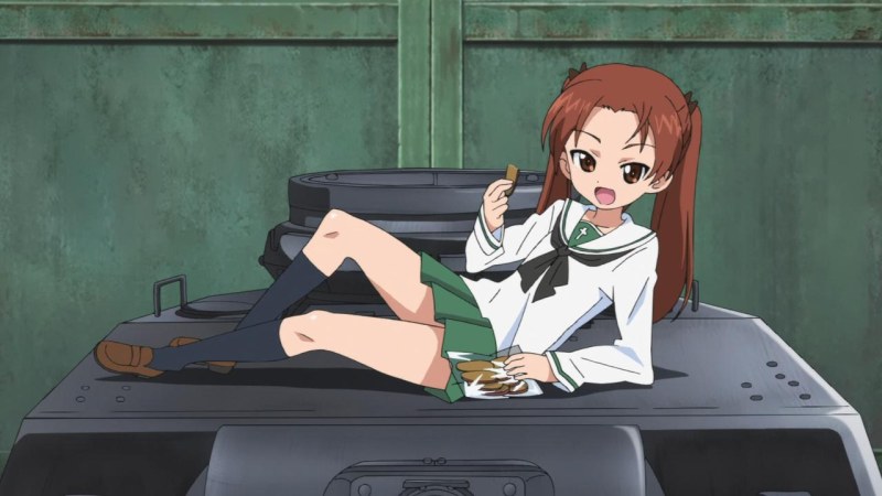 Аниме танкистки girls und Panzer