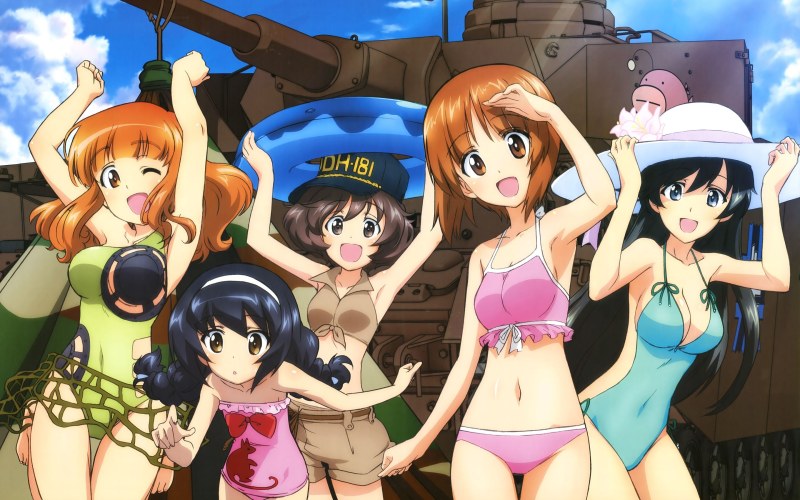 Girls und Panzer Нисидзуми махо на Тигре
