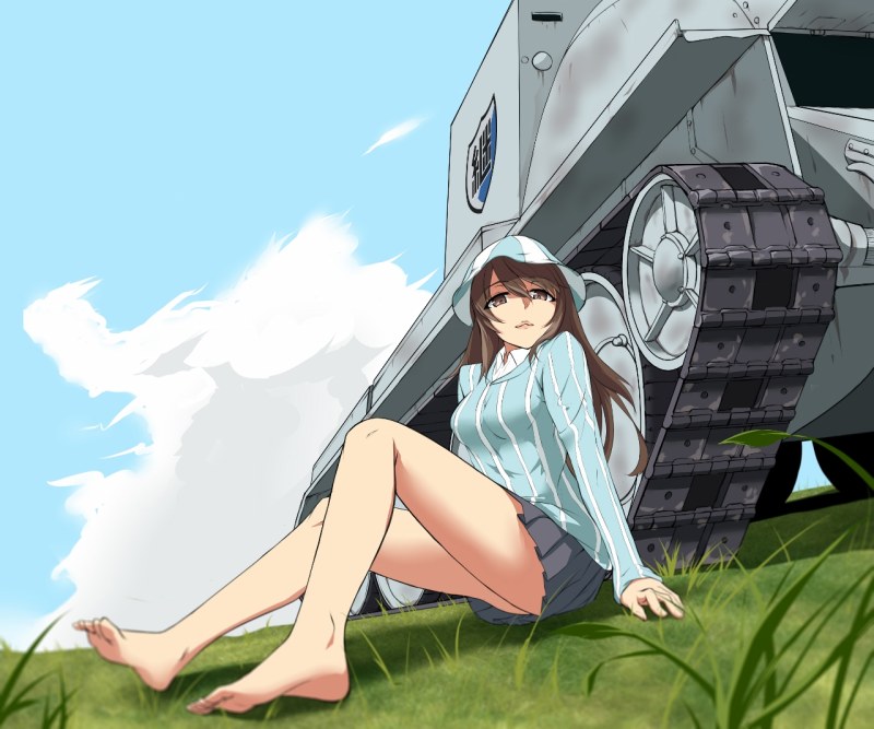 Аниме танкистки girls und Panzer
