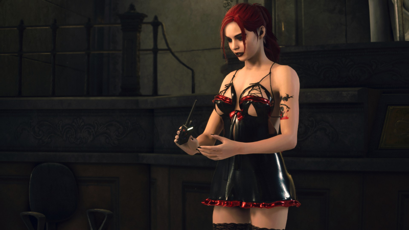 Клэр Редфилд Resident Evil bondage