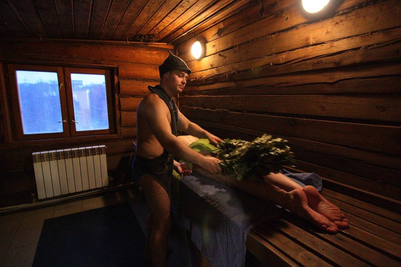 Женщины в русских банях